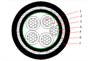 Cable NAYBY de 0.6/1 kV (AL/PVC/STA/PVC)