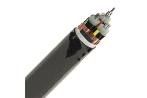 Cable Eléctrico de Tres Núcleos NA2XSEY (AL/XLPE/CTS/PVC)